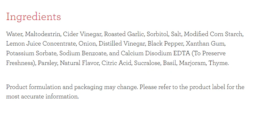Skinnygirl Fat Free/Sugar Free Salad Dressing - Image 9
