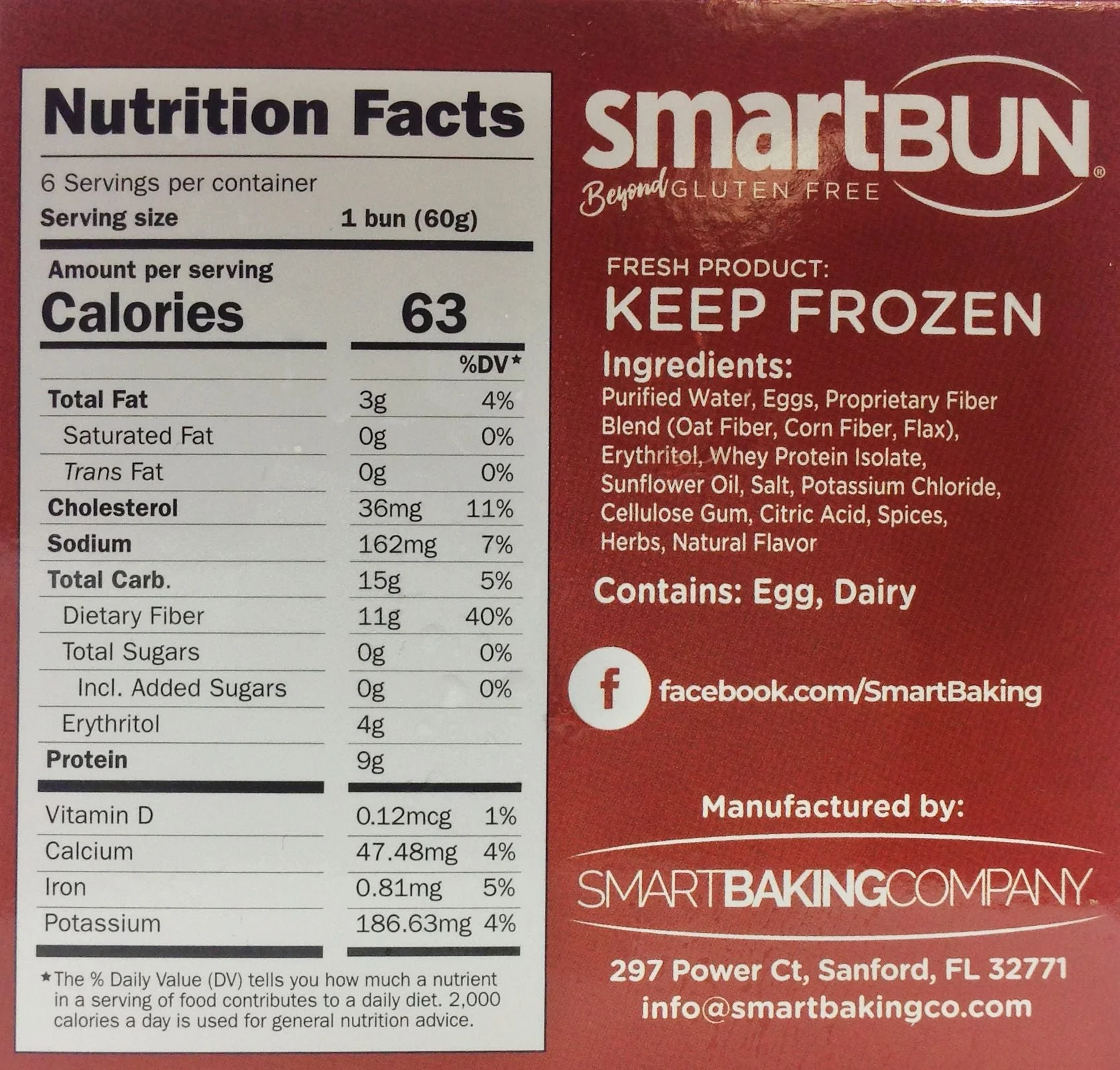 Smart Baking Company SmartBun - Image 2