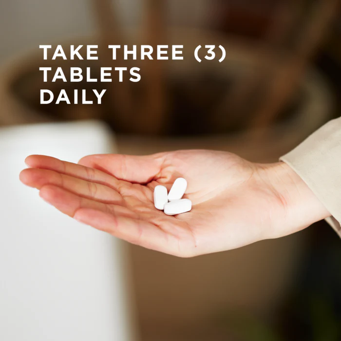Solgar Calcium Magnesium Plus Zinc Tablets - Image 3