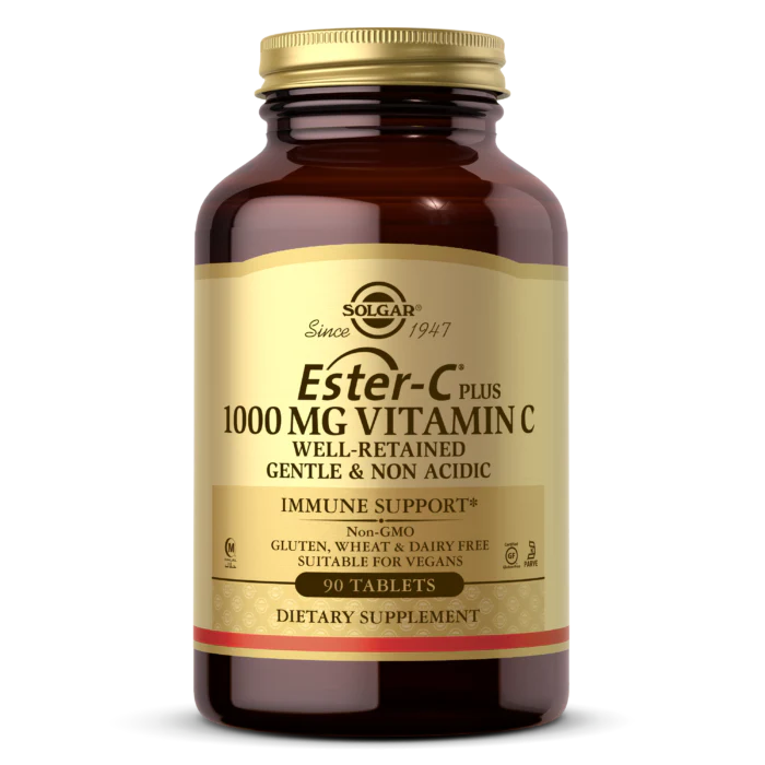 Solgar Ester-C Plus 1000mg Vitamin C Tablets (Ester-C Ascorbate Complex)