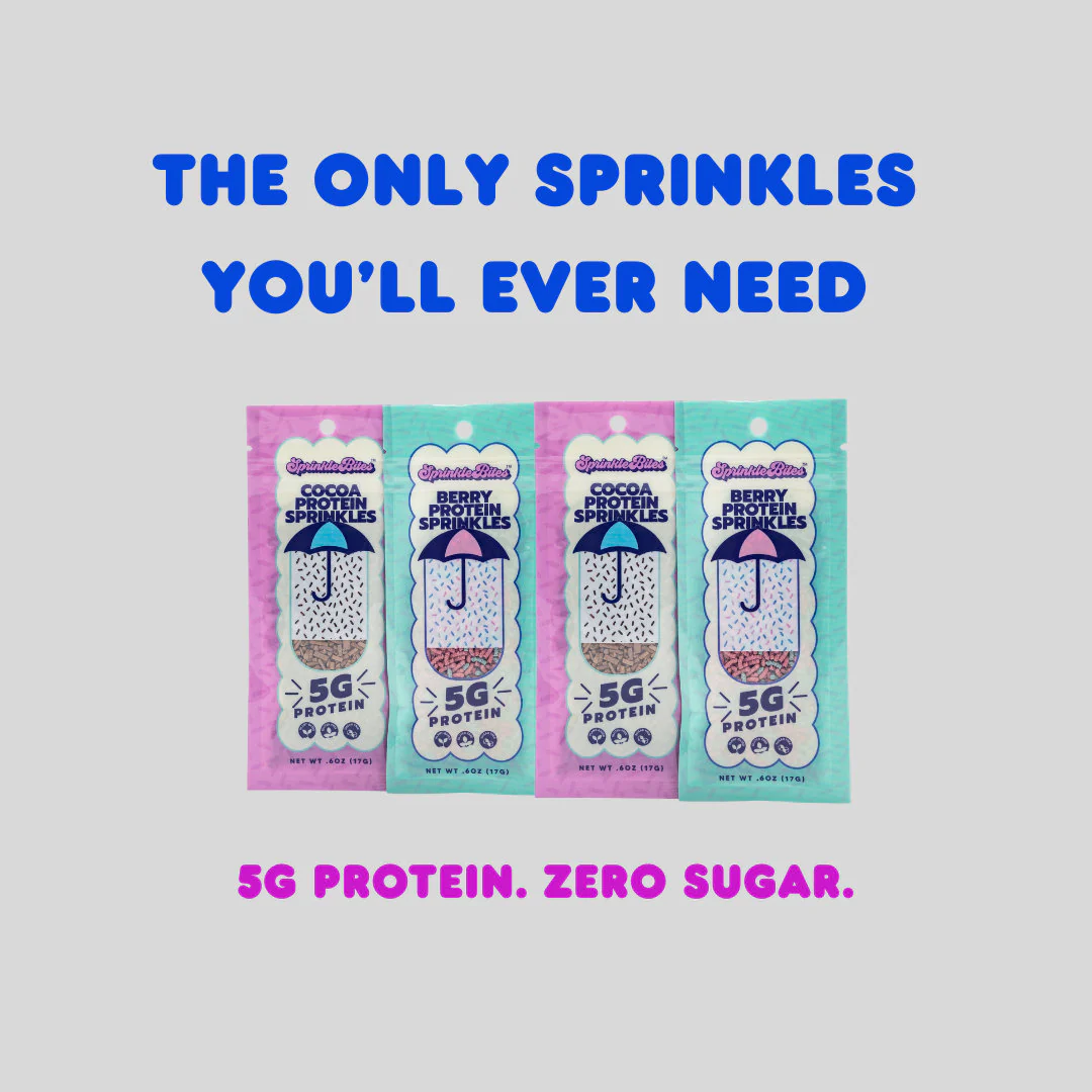 SprinkleBites Protein Super Food Sprinkles On-the-Go!