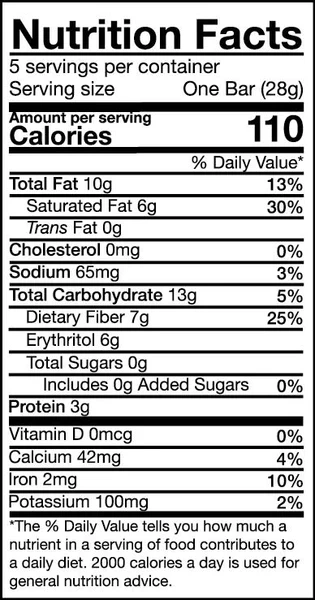 ChocoRite Sugar-Free Dark Chocolate Bars - 5/Box - Image 2