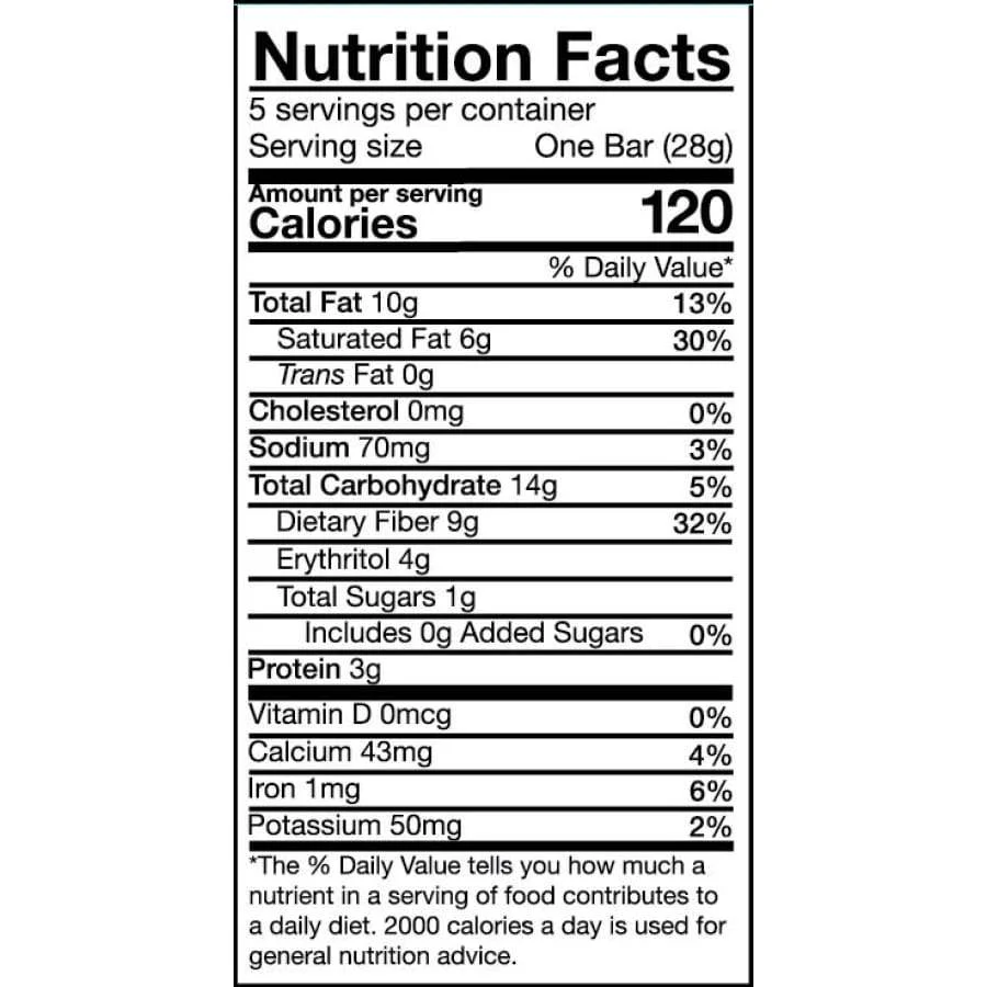 ChocoRite Sugar-Free Milk Chocolate Peanut Butter Bars - 5/Box - Image 2