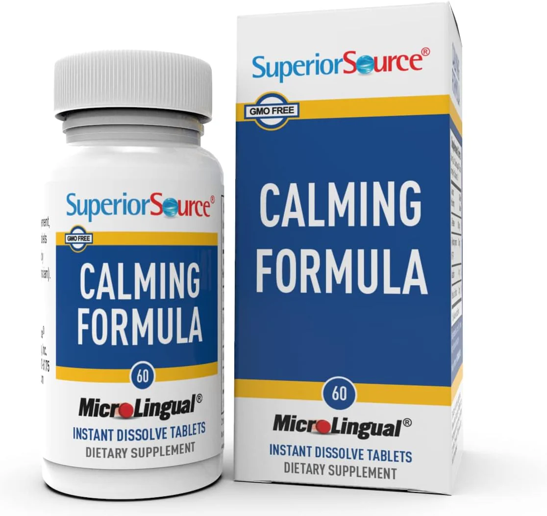 Superior Source Calming Formula, 60 Instant Dissolve Tablets - Image 3