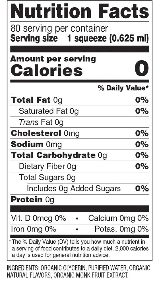 SweetLeaf Monk Fruit Squeezable Sweetener Organic - Image 12