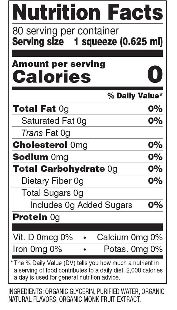 SweetLeaf Monk Fruit Squeezable Sweetener Organic - Image 17
