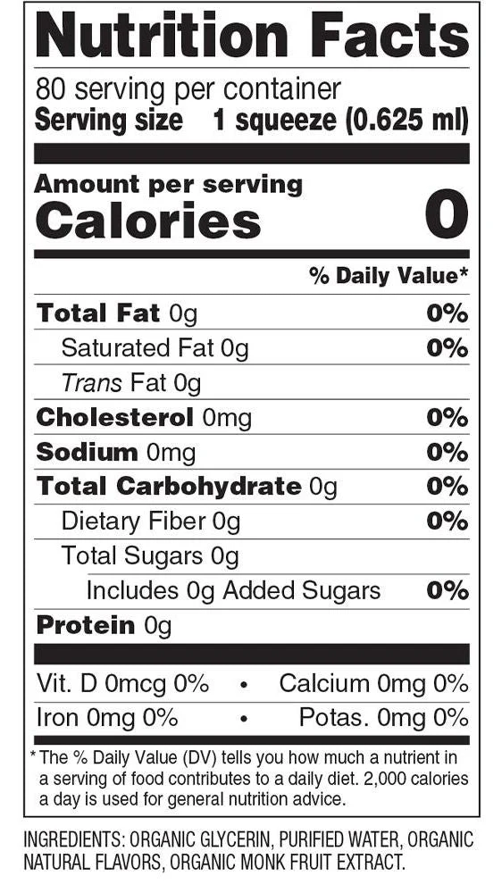 SweetLeaf Monk Fruit Squeezable Sweetener Organic - Image 6