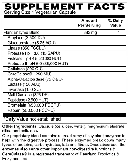 Ultra Veggie Enzymes Capsule by BariatricPal - Promotes Healthy Digestion! - Image 2