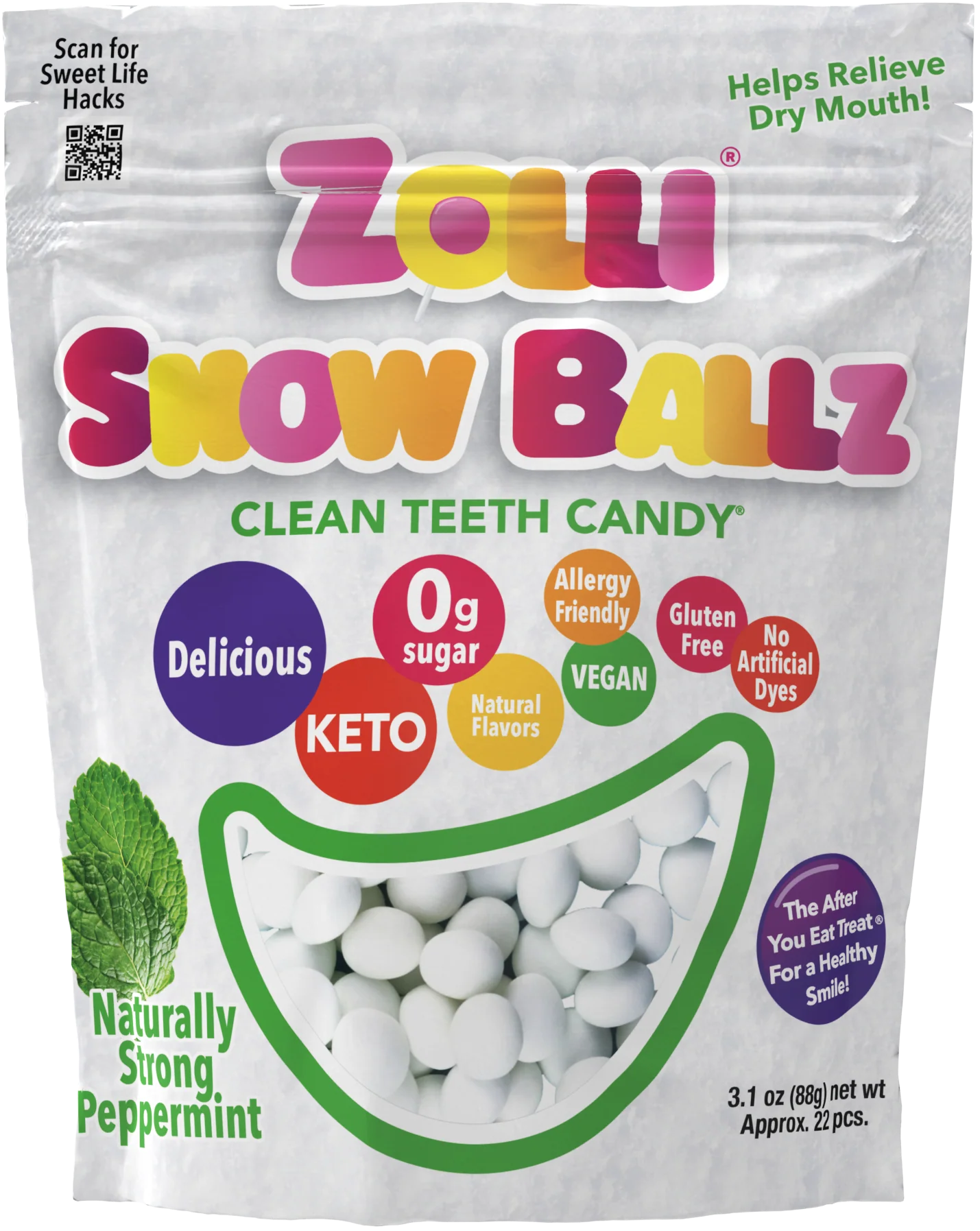 Zolli Snow Ballz, 3.1 oz